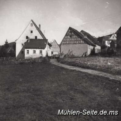 Historische Bilder der Unterdigisheimer Mühle